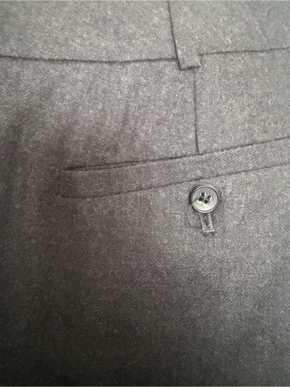 Club Monaco Women’s Charcoal Grey Wool Pants Size 6 - Picture 2 of 6